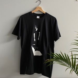 Black Justin Bieber Short Sleeve Shirt